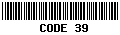 Código de barras mas usados - CODE39